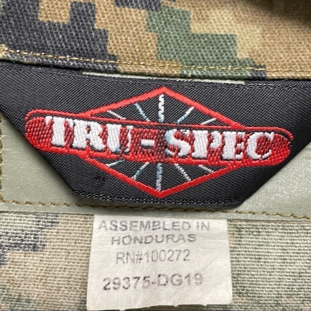 Tru-Spec Digital Camouflage Shirt Jacket Mens Camo Combat Military Sz S Regular. - Picture 6 of 11